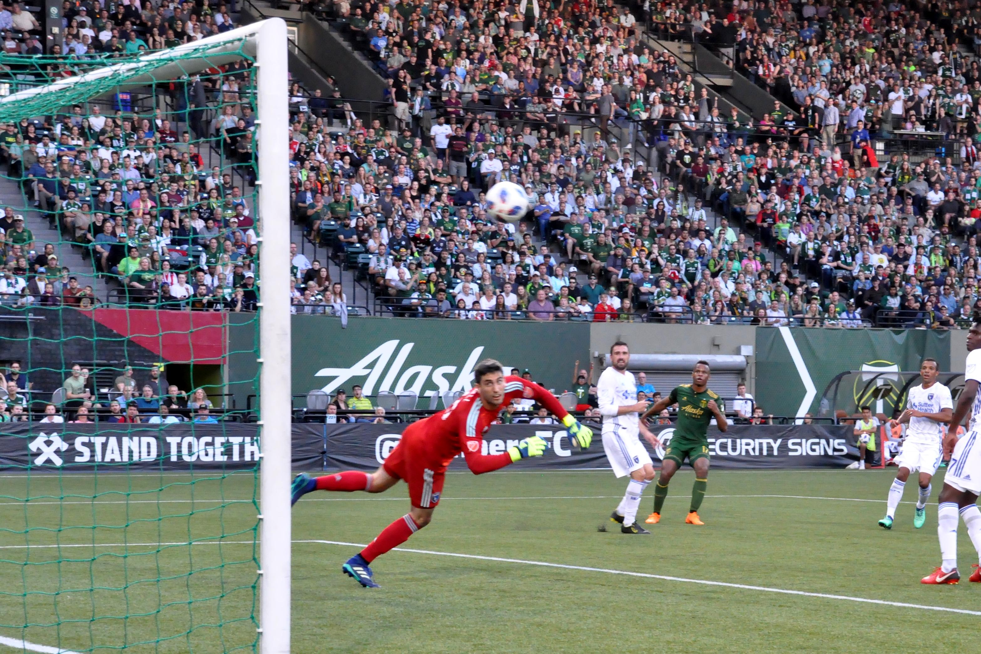 Timbers shut out San Jose 2-0 in US Open Cup