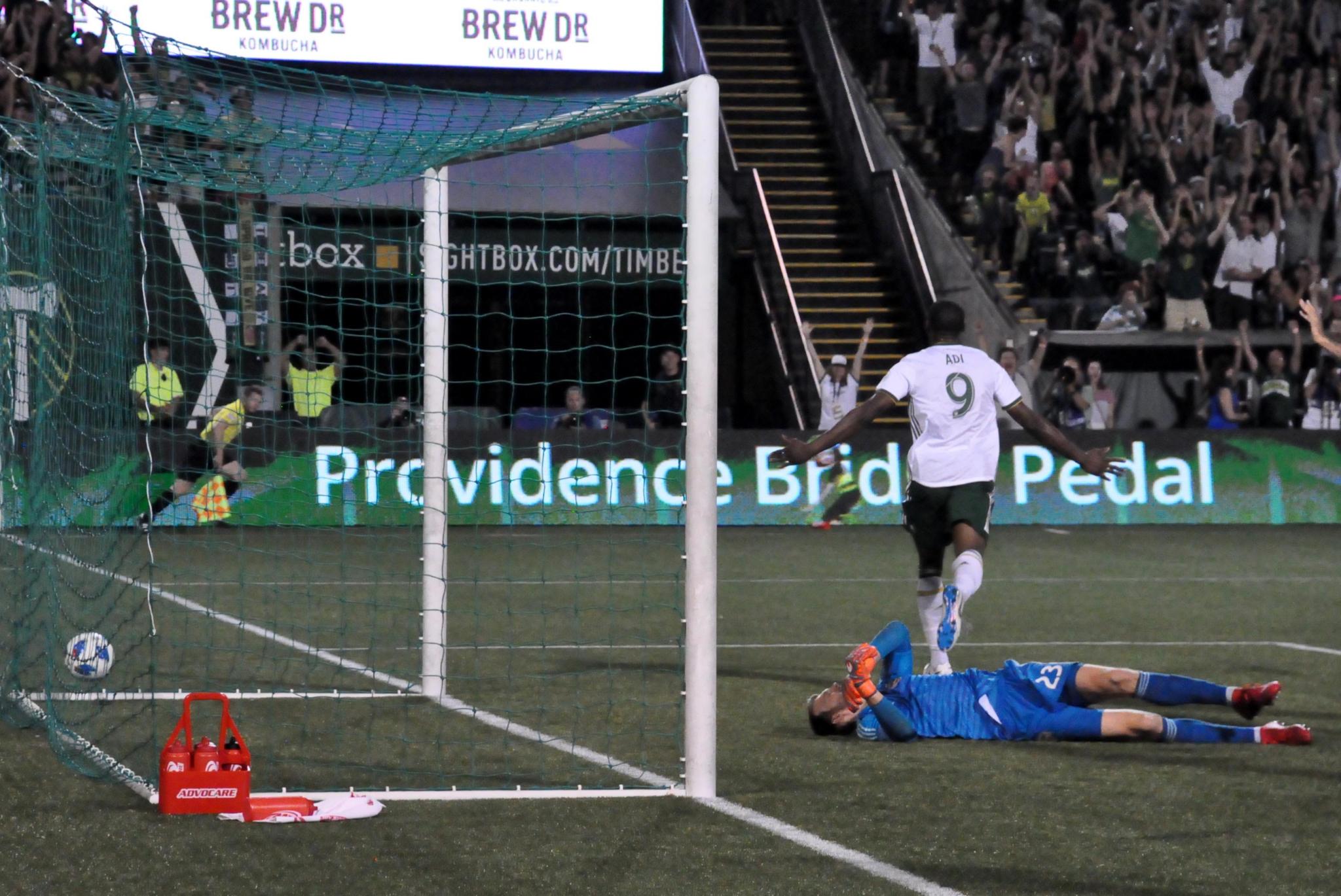 Fanendo Adi scores game winner in final Timbers appearance