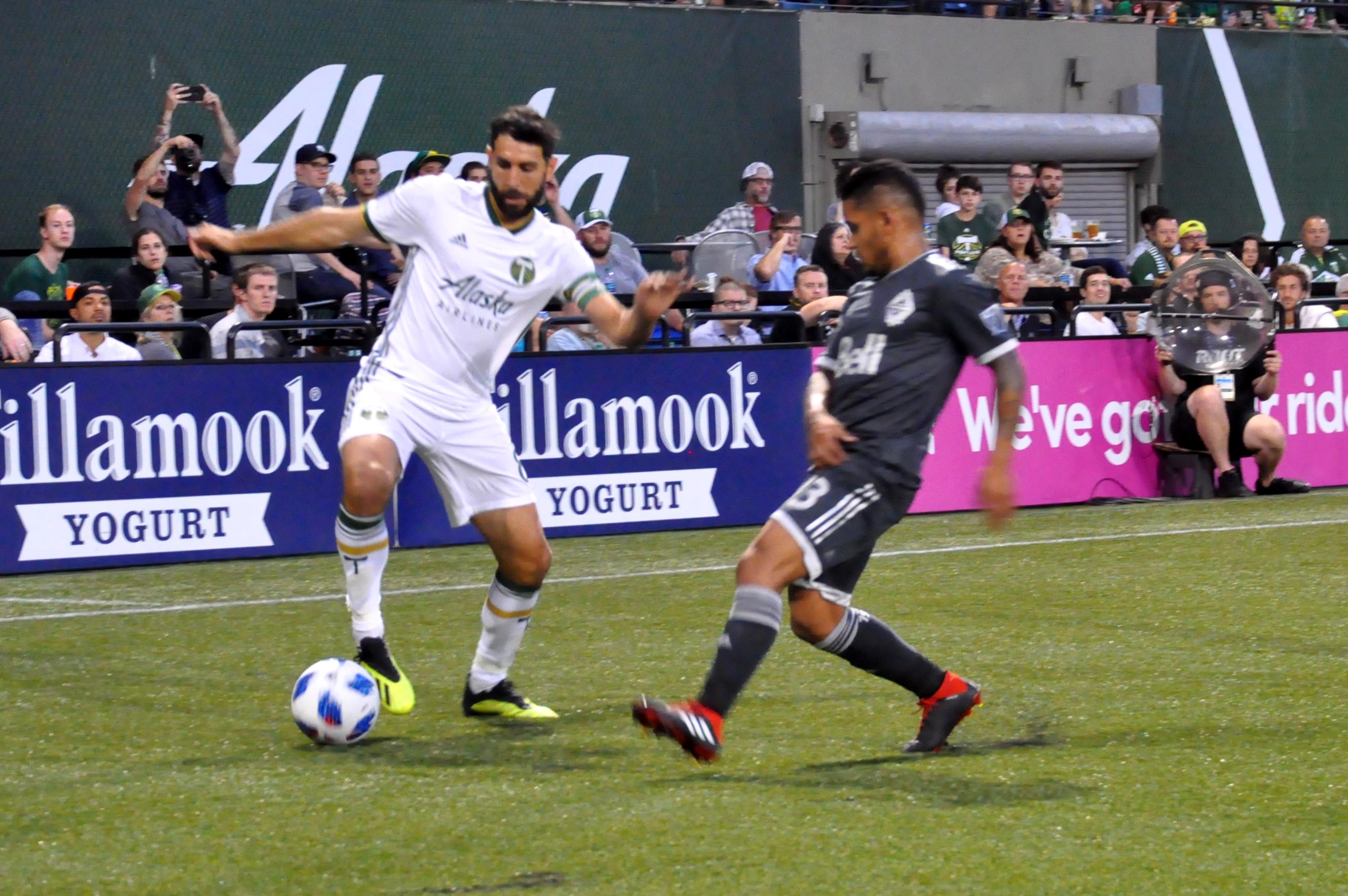 Timbers unbeaten streak ends at 15 in 2-1 loss to Whitecaps