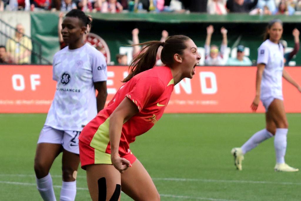 Thorns rally from early two-goal deficit to earn 2-2 draw with Racing Louisville